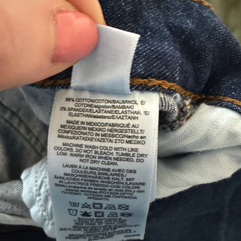 Brooks Brothers Straight Leg Denim Jeans - Picture 4 of 11